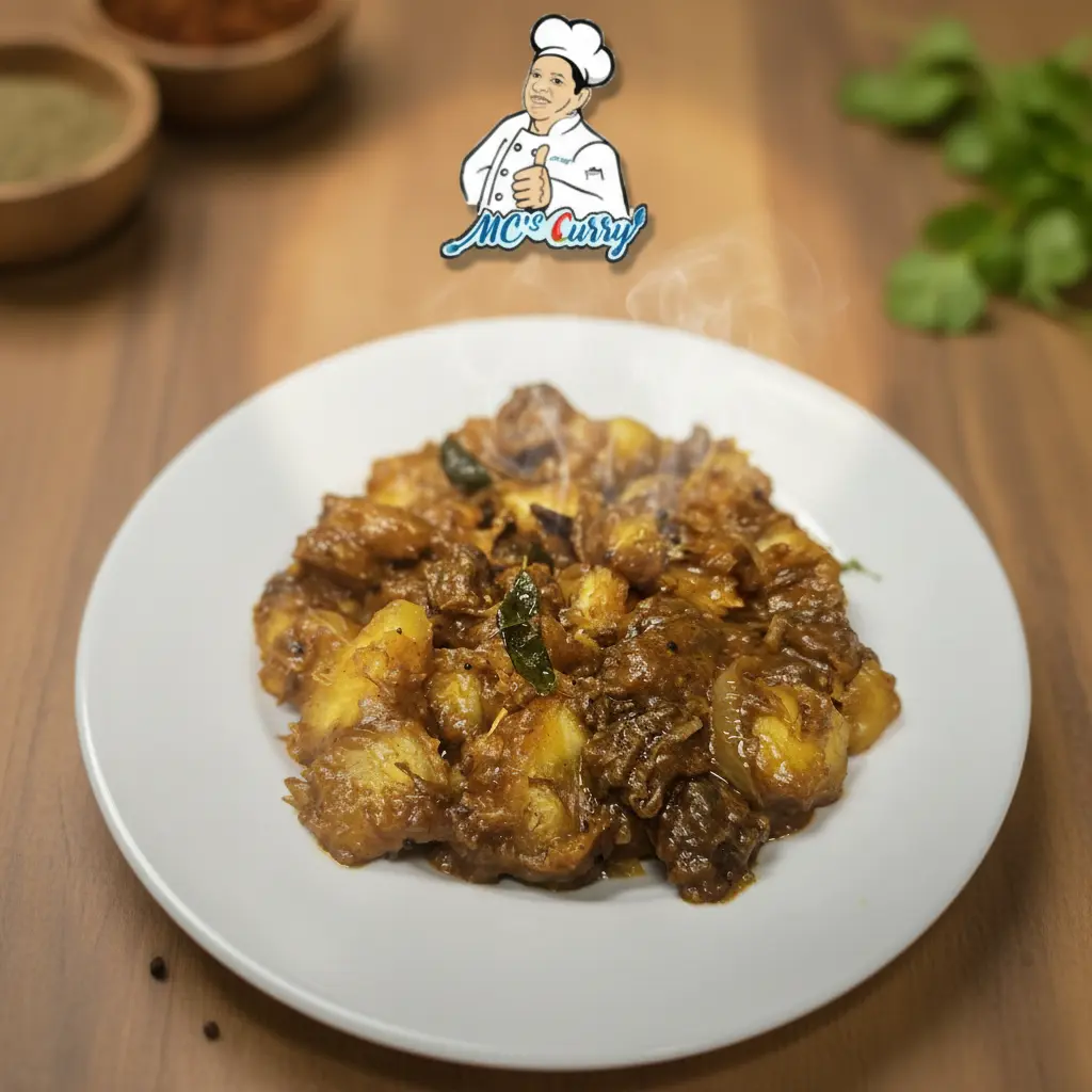 Fresh South Indian vegetarian dishes at MC's Curry Winnipeg