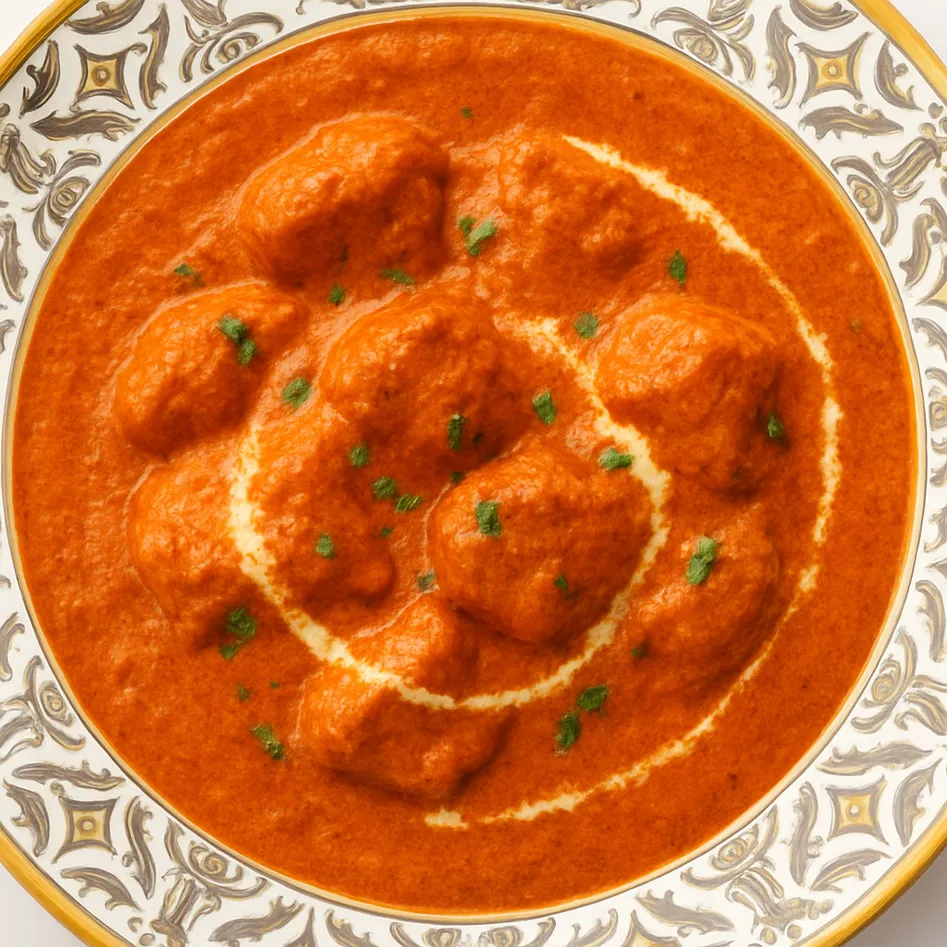 Delicious Butter Chicken at MC's Curry in Winnipeg, MB