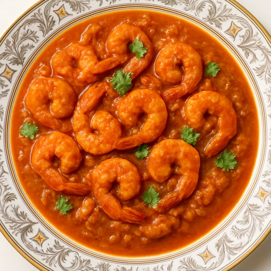 Delicious Shrimp Masala at MC's Curry in Winnipeg, MB